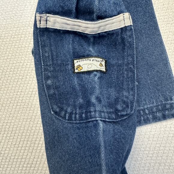 Vintage Bee Your Own Dear Cargo Jeans - Picture 3 of 5